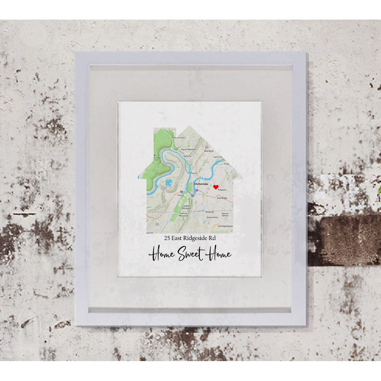 Our First Home Custom Map Print, Best Housewarming Gifts, Gifts for New  Homeowners, New House Gifts